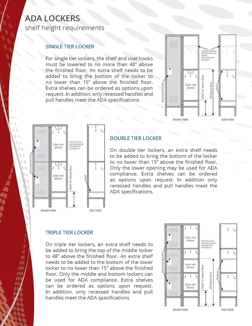 Lyon Standard Lockers