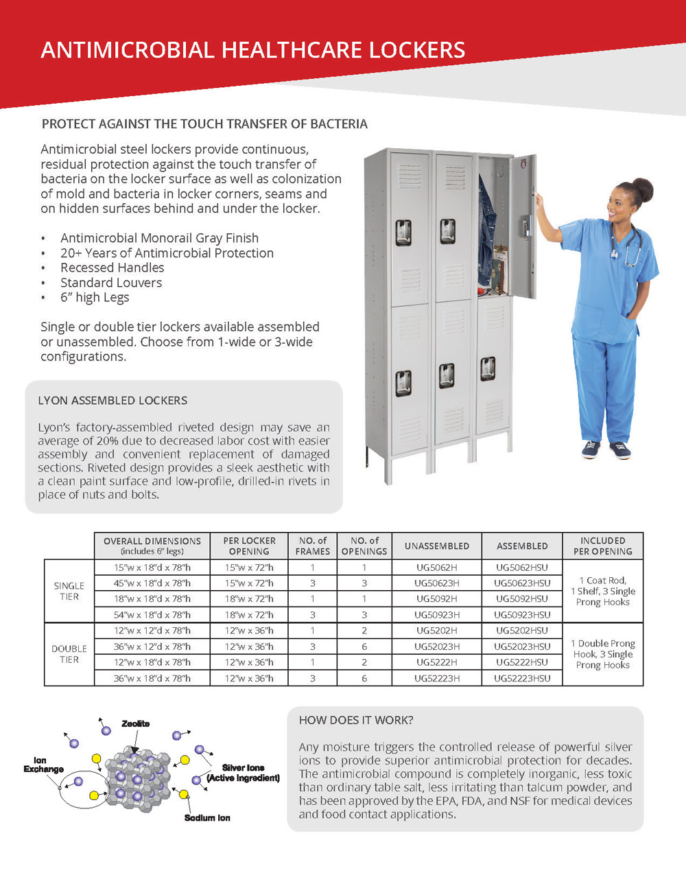 Lyon Standard Lockers